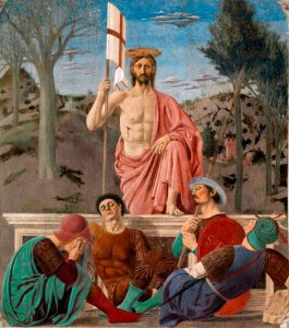 Jézus feltámadása - Piero della Francesca festménye